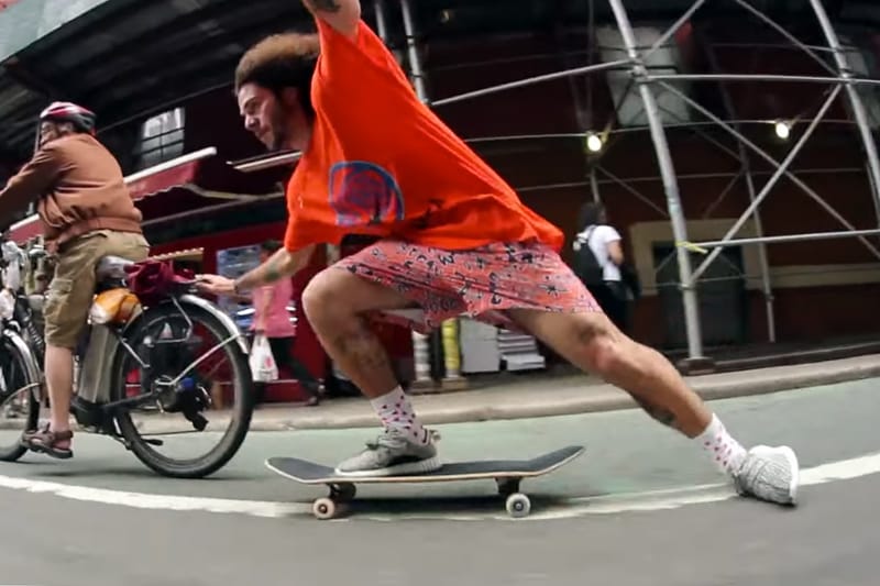 《Jenkem》雜誌拍攝滑板視頻大肆糟蹋 Yeezy Boost 350