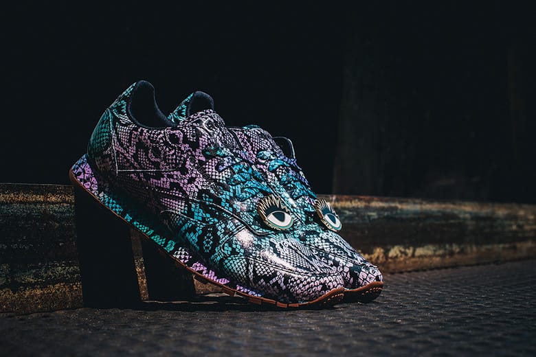 Melody Ehsani x Reebok Classic Leather Lux「Python」配色