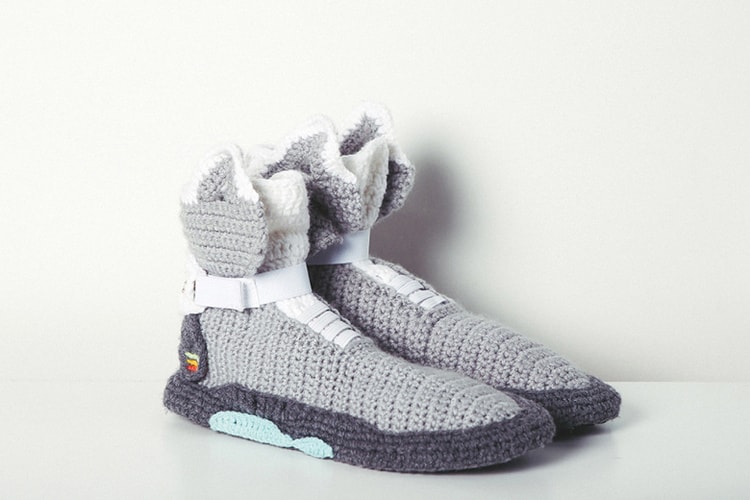 Fuggit 打造居家針織版 Nike Air Mag 與 Air Yeezy 2 鞋款