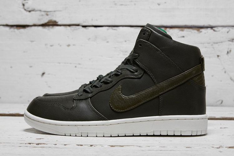 NikeLab Dunk Lux High SP「Sequoia」配色