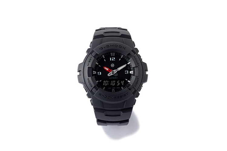 the POOL aoyama x Casio G-Shock 「G-100-1BJF」限量合作腕錶
