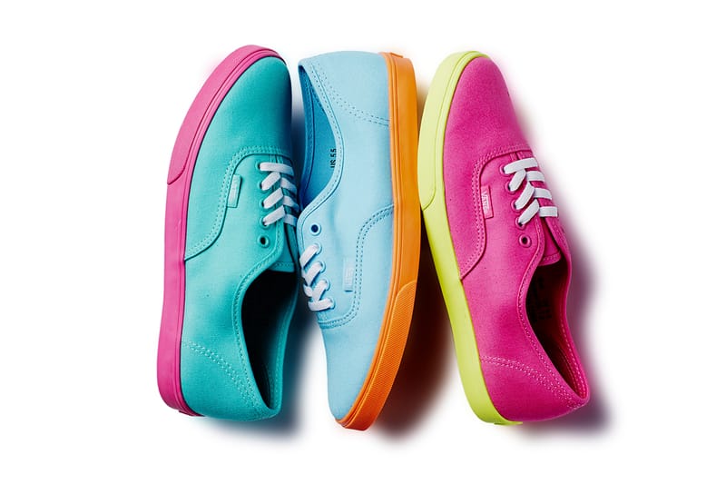 Vans 2015 夏季 Authentic 螢光系列