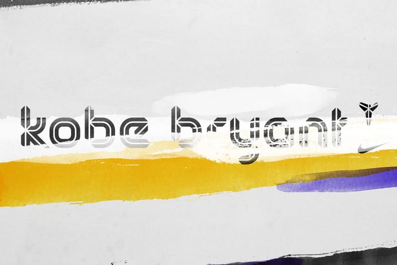 Kobe Bryant 專屬字體設計