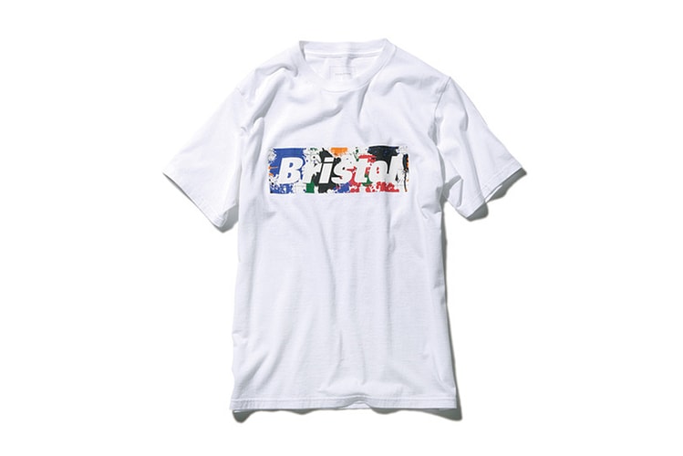 F.C.R.B. Splatter Box Logo T-Shirt 系列