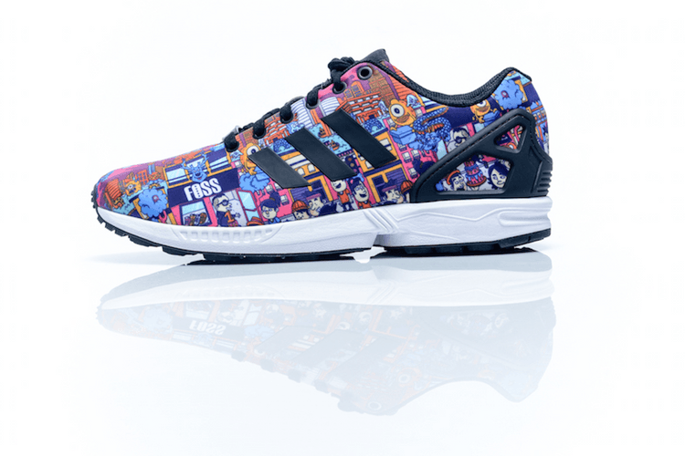 FOSS x adidas Originals ZX Flux「MONSTER」聯名鞋款
