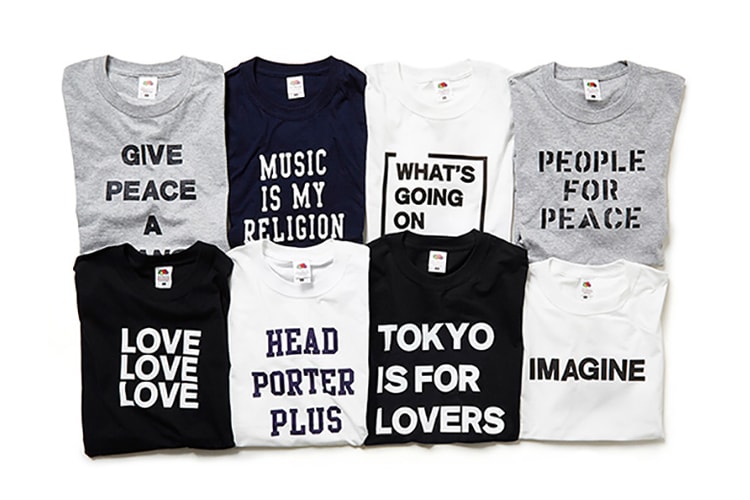 Head Porter Plus x Fruit of the Loom 2015 秋冬聯名 T-Shirt 系列
