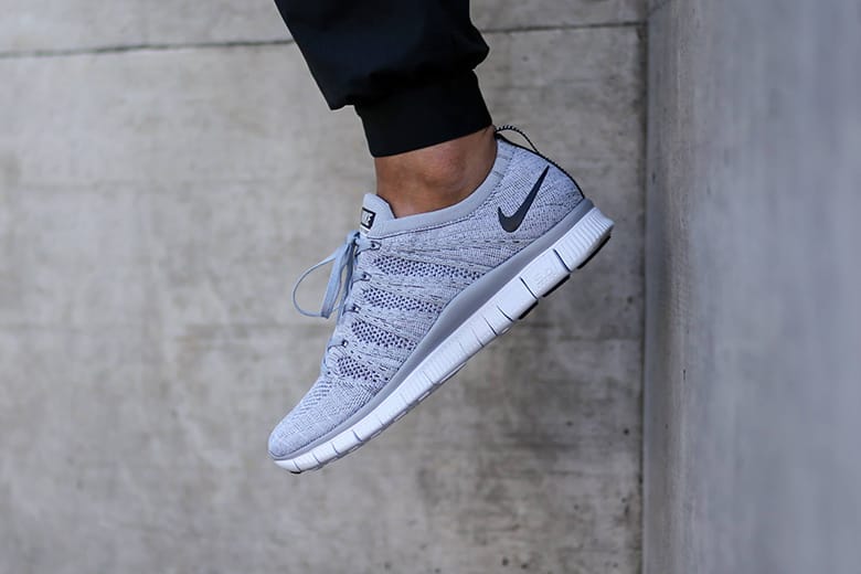 Nike Free Flyknit NSW 全新配色設計「Wolf Gray」