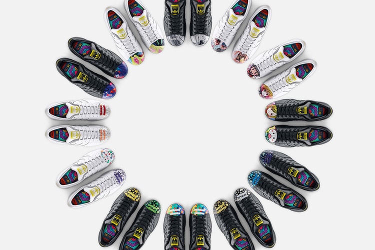 Pharrell Williams x Todd James x Zaha Hadid x Mr. x Cass Bird x adidas Originals Supershell「Artwork」聯名系列
