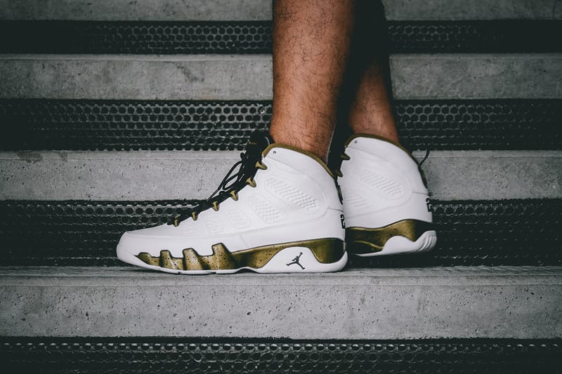 近賞 Air Jordan 9 Retro「Statue」別注配色