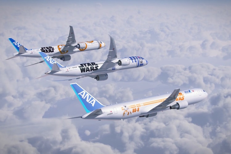 日本 ANA 航空公司發表全新星戰主題塗裝客機