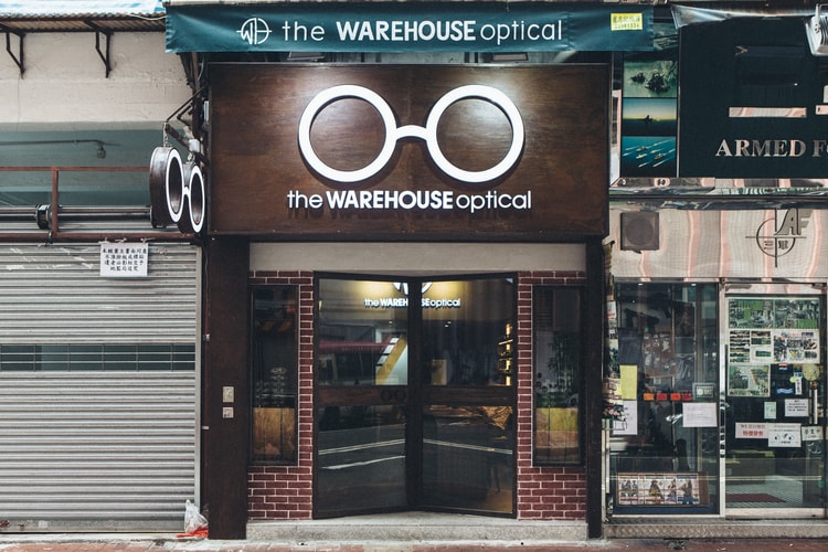 the WAREHOUSE optical 復古眼鏡工房分店開催