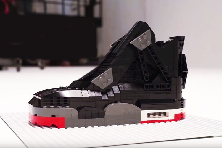 LEGO 版 Air Jordan IV「Bred」建造影片