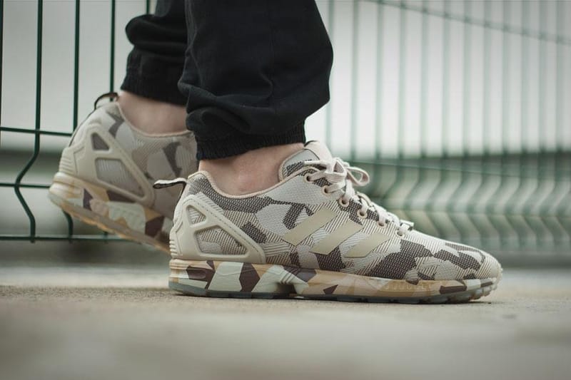 adidas ZX Flux Camo「Brown」配色