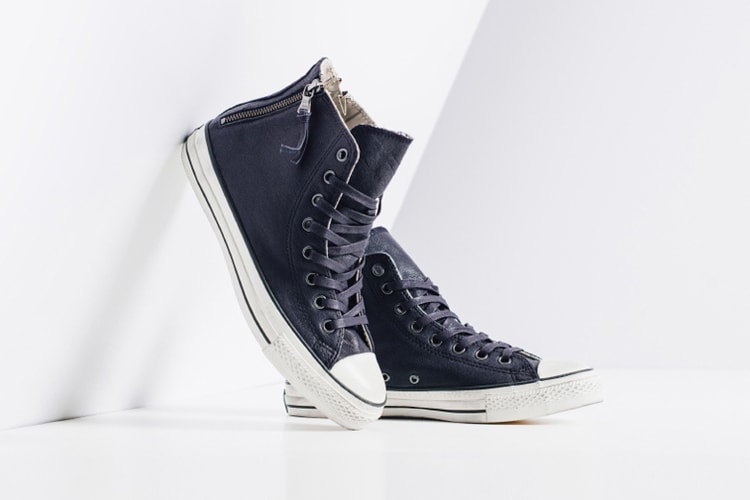 John Varvatos x Converse 聯名 Chuck Taylor Double Heel Zip Hi 鞋款