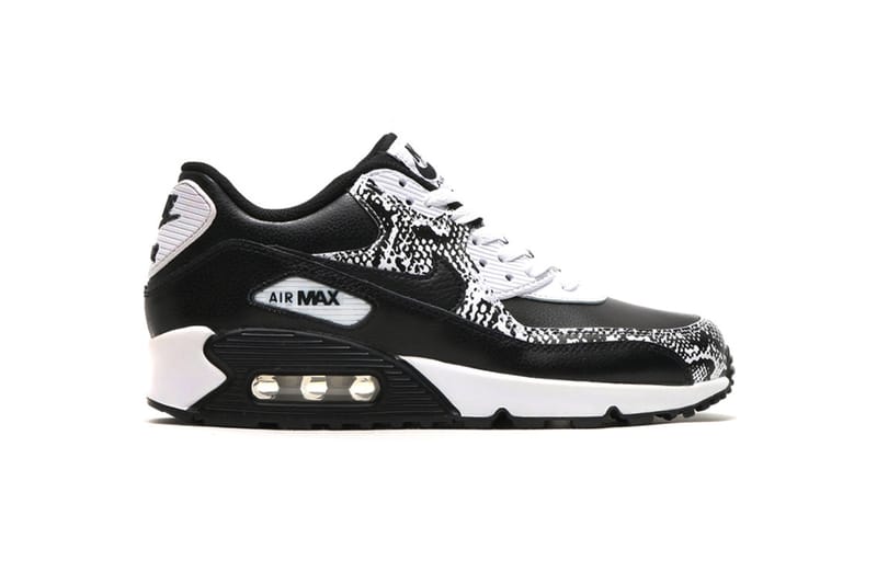 Nike Air Max 90 PRM Leather GS 黑白配色