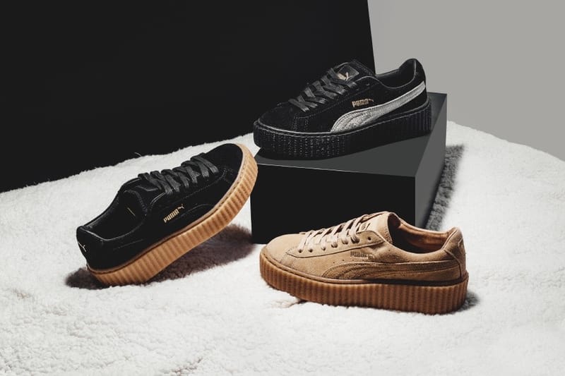 Rihanna x PUMA Suede Creepers 聯名系列