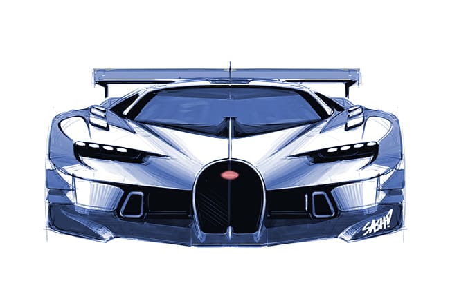 Bugatti Vision Gran Turismo For《GT6》 製作特輯