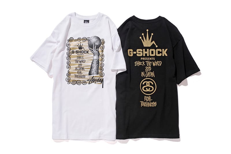 G-SHOCK x Stussy 2015「Real Toughness」聯名限量 T-Shirt