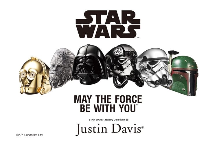 Justin Davis 推出 Star Wars 首飾系列 「MAY THE FORCE BE WITH YOU」
