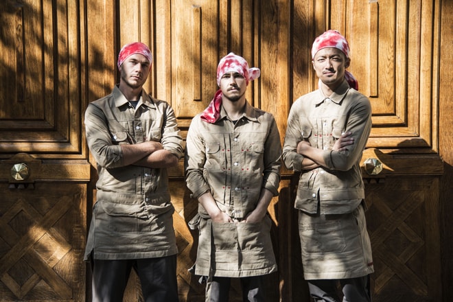 MIHARAYASUHIRO x 一風堂 巴黎店獨家訂製工作服