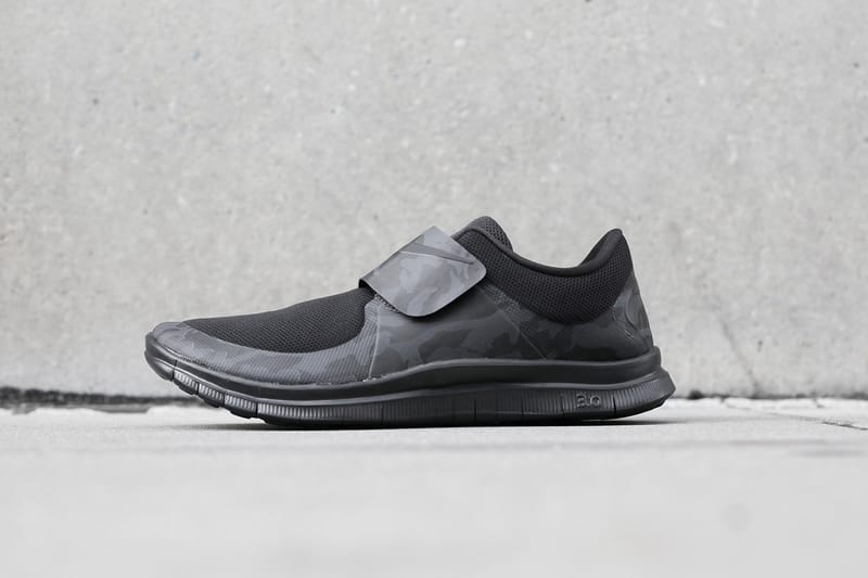 Nike Free Socfly 黑灰迷彩配色