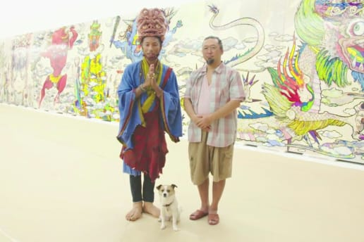 Pharrell Williams 影片披露村上隆 100 米巨型畫作