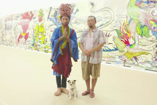 Pharrell Williams 影片披露村上隆 100 米巨型畫作