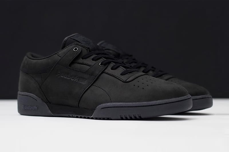 Reebok Workout Clean Lux 全黑配色