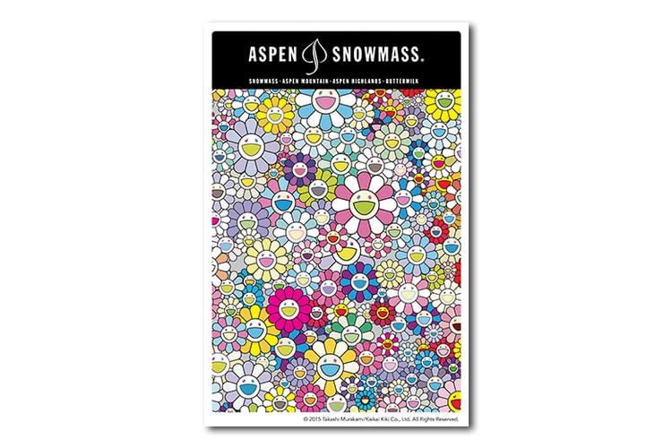 村上隆設計 Aspen 滑雪纜車票