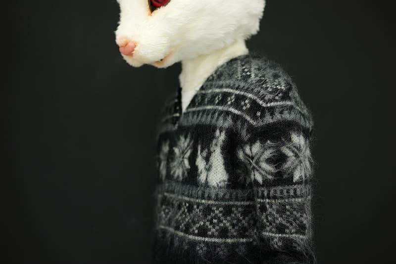 Vanquish x Fxxking Rabbits 開襟羊毛衫設計