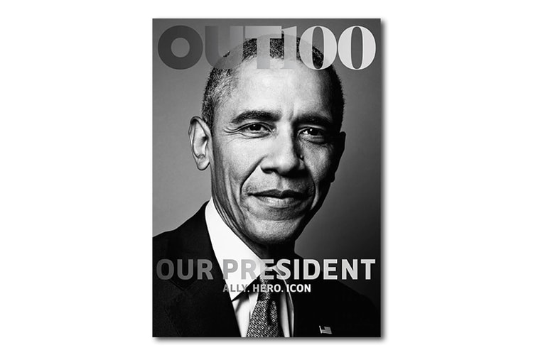 Barack Obama 登上同志雜誌《OUT 100》年度特刊封面