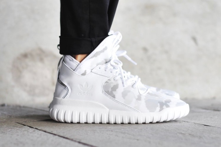 adidas Originals Tubular X 「White Camo」配色設計