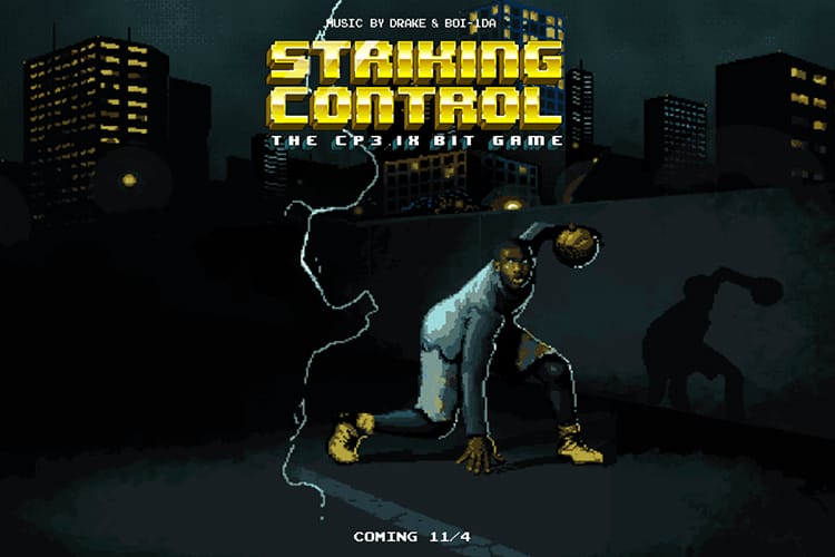 Jordan Brand 推出 CP3 復古 8-Bit 線上遊戲