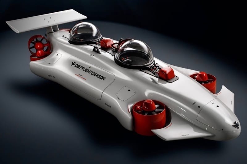DeepFlight Dragon 私人潛艇