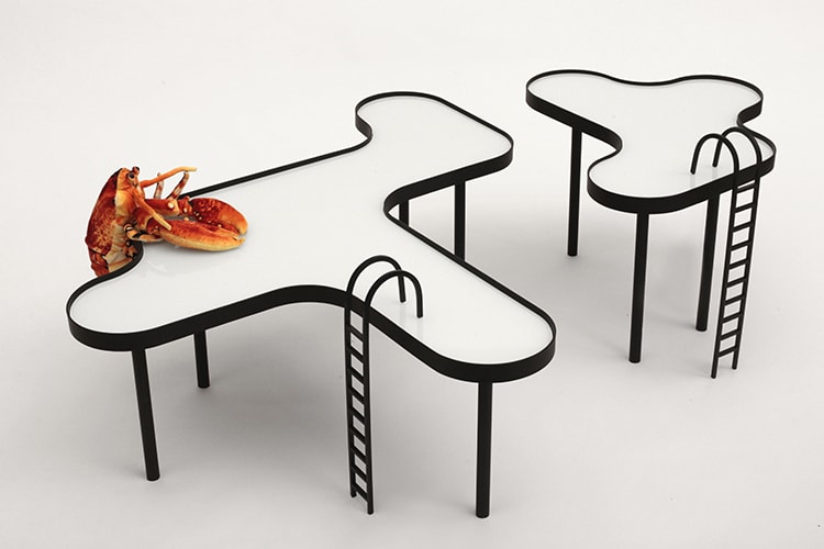 Estúdio Rain 可以「游泳」的桌子