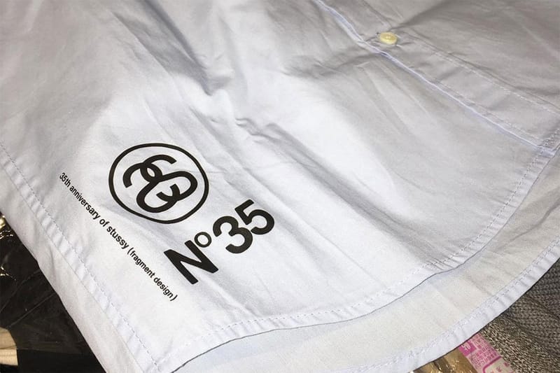 搶先預覽 fragment design x Stussy 35 周年聯名系列
