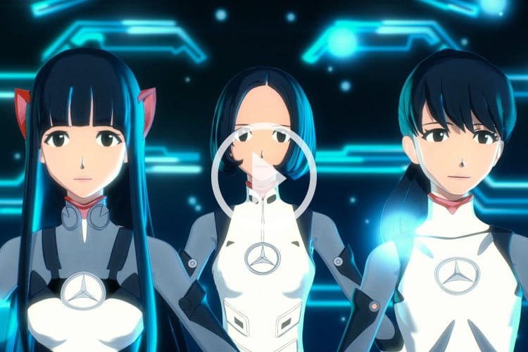 Mercedes-Benz X 貞本義行 X Perfume 企画導前預告