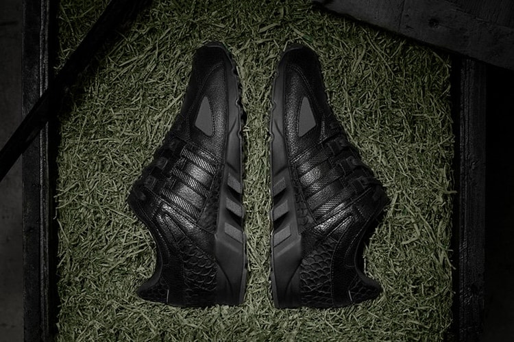 Pusha T x adidas EQT Guidance Running '93「Black Market」聯名配色