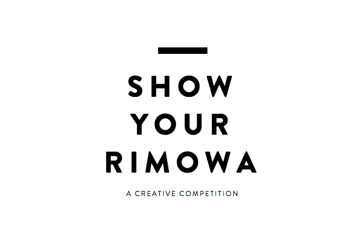 RIMOWA「SHOW YOUR RIMOWA」創意比賽開催
