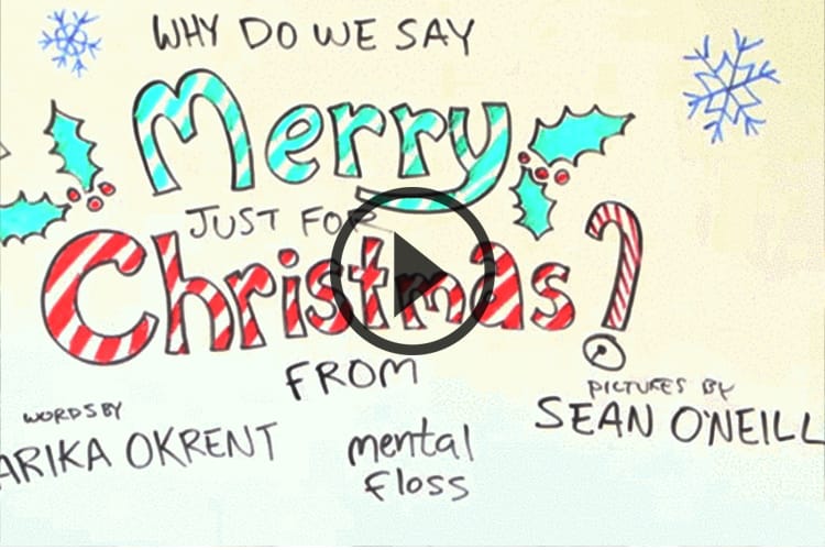 聖誕限定話題－Merry Christmas 與 Happy Christmas 之差別