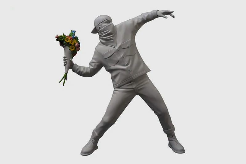 Medicom Toy 與 Brandalism 推出 Banksy「Flower Bomber」人偶
