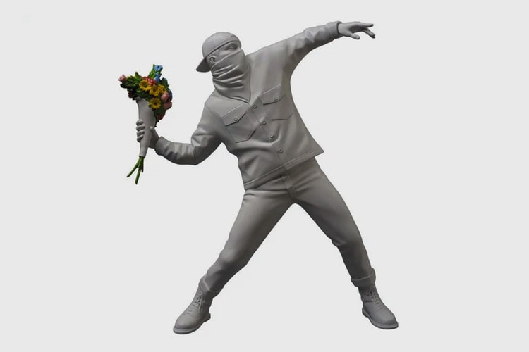 Medicom Toy 與 Brandalism 推出 Banksy「Flower Bomber」人偶