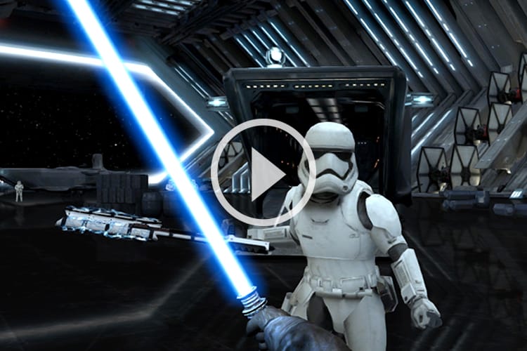 用手機變成激光劍 Google 遊戲《Lightsaber Escape》