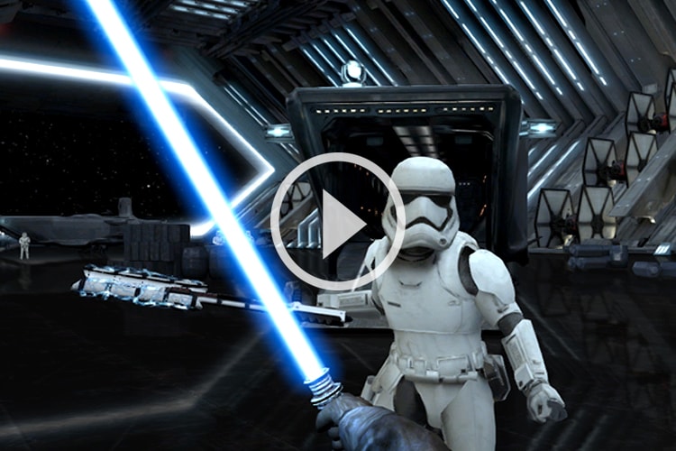 用手機變成激光劍 Google 遊戲《Lightsaber Escape》