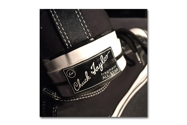藤原浩搶先曝光 fragment design x Converse 2016 聯名 Chuck Taylor All Star 系列