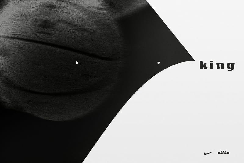 LeBron James 帝皇之字體，敲定！