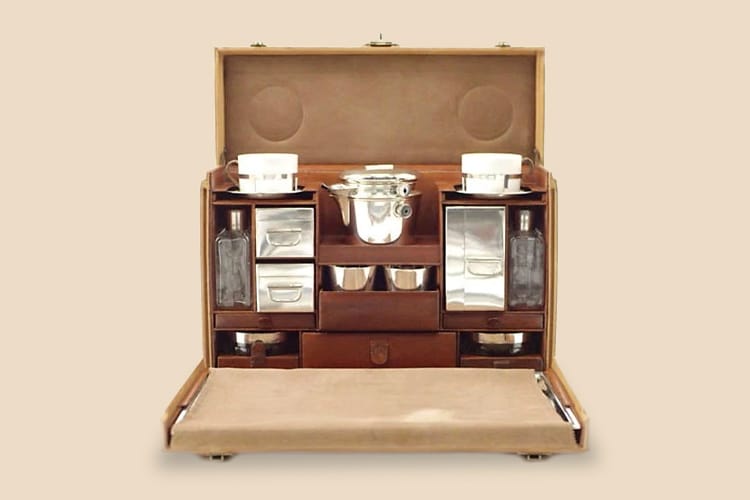 Louis Vuitton Tea Trunk － 茶具豪華套裝