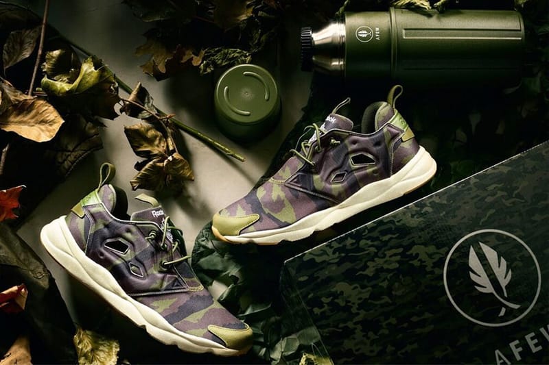 Reebok x Afew Furylite GM「Canopy Camo」聯名套組