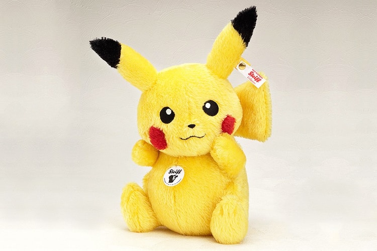 Steiff 推出豪華限定版比卡超玩偶