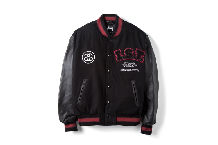 Stussy「International Stüssy Tribe」35 週年紀念 Varsity 夾克